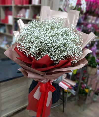 Букет цветов из: Гипсофила в Бичуре
