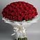 Букет 101 Красная роза Блэк Мэджик в Бичуре