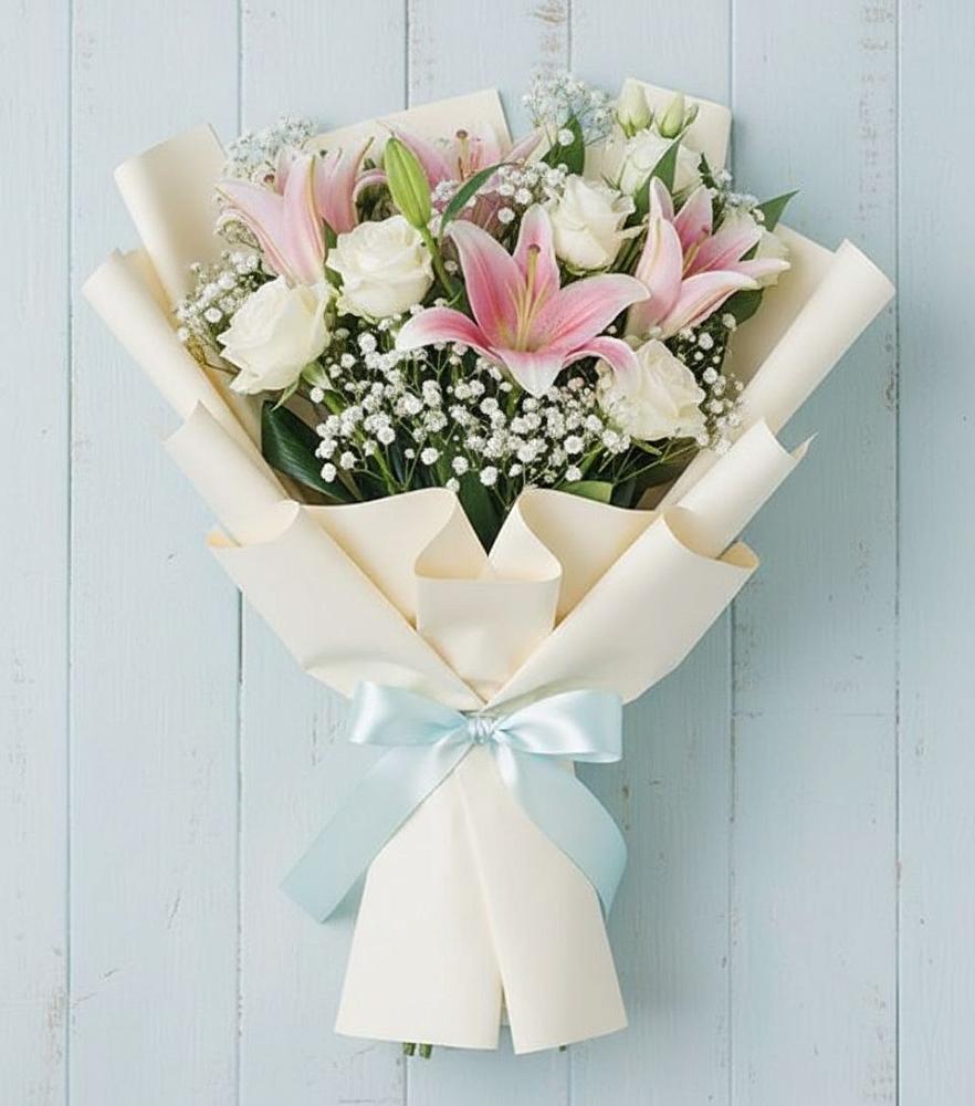 Букет цветов из: Лилии в Бичуре