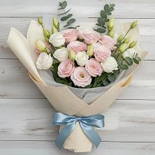 Букет цветов из:  Лизиантусы в Бичуре