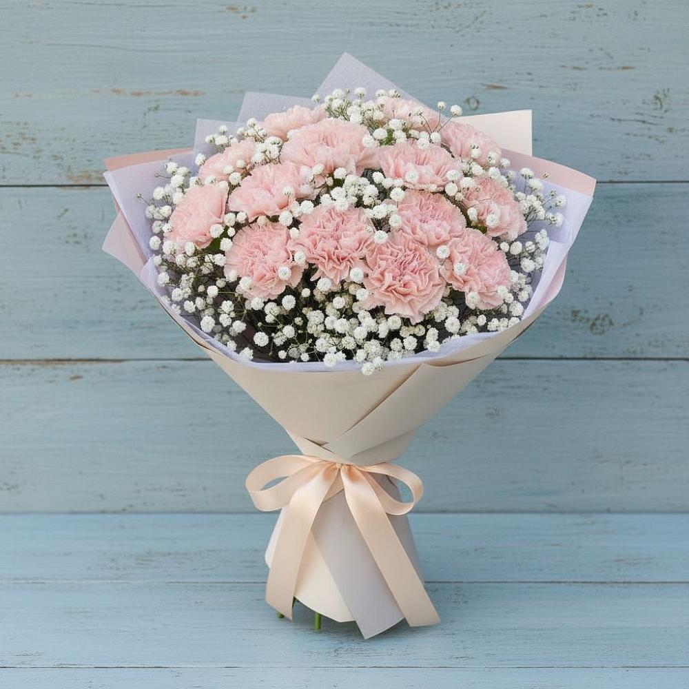 Букет цветов из: Гвоздики в Бичуре