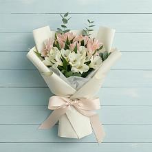 Букет цветов из:  Альстромерии в Бичуре