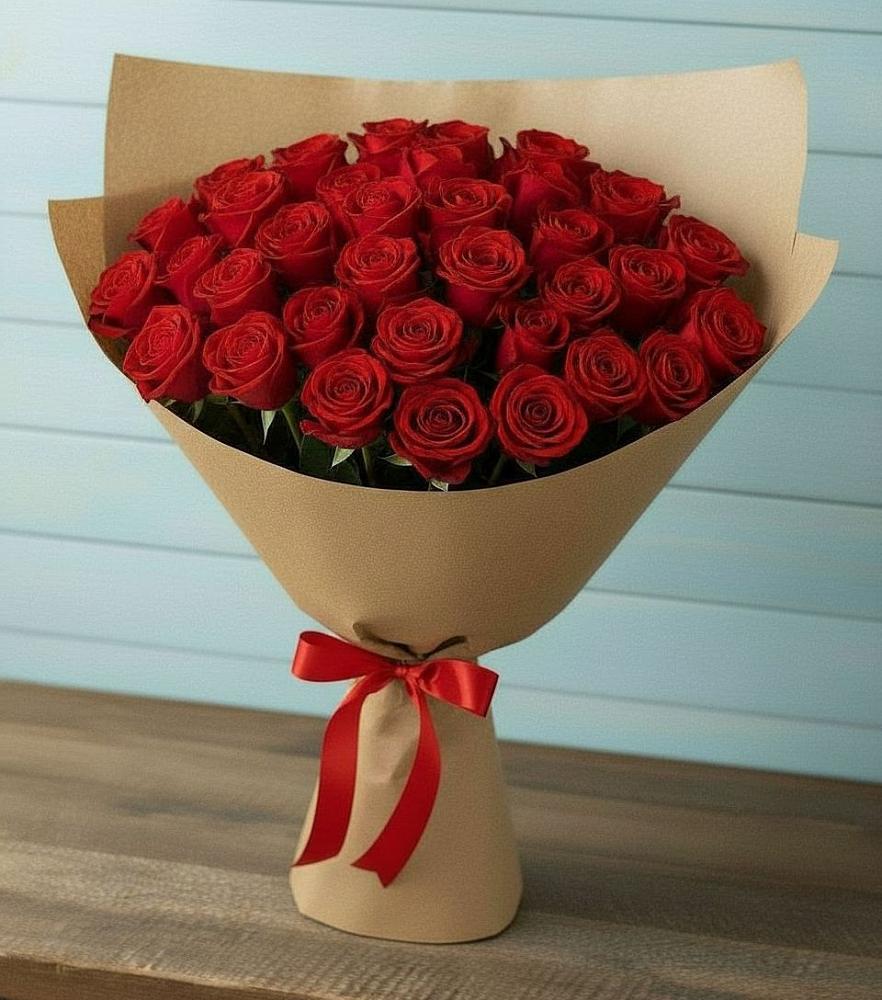 Букет Красные розы Милано в Бичуре