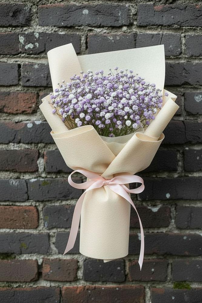 Букет цветов из: Гипсофила в Бичуре