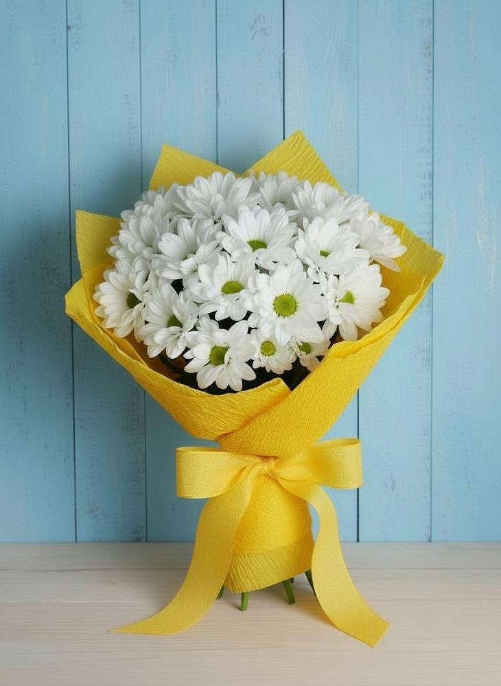 Букет цветов из: Хризантемы в Бичуре