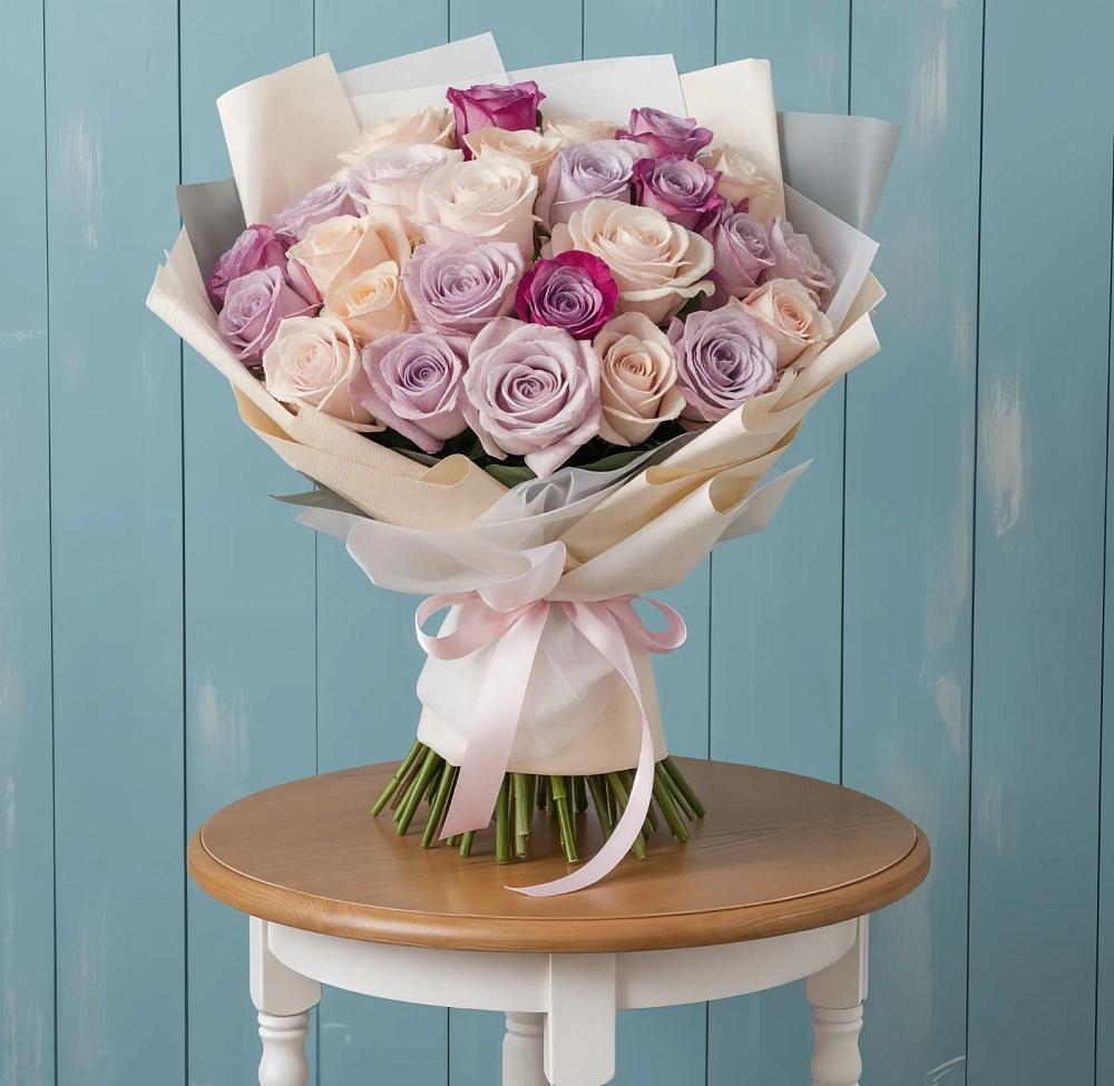 Букет цветов из: Розы в Бичуре