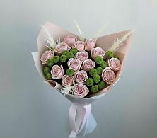 Букет цветов из:  Розы и Хризантемы в Бичуре