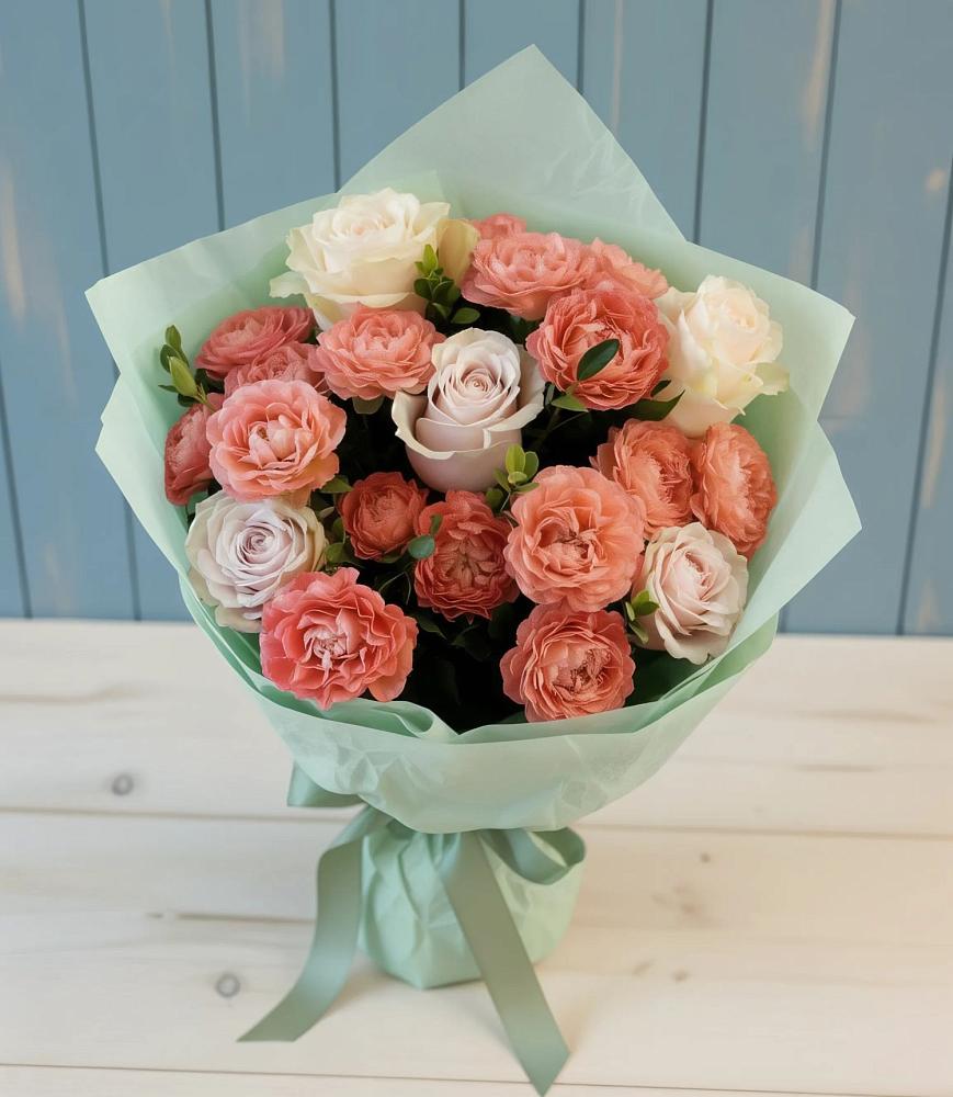 Букет цветов из: Розы в Бичуре