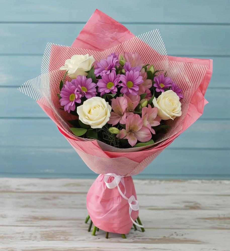 Букет цветов из: Герберы в Бичуре