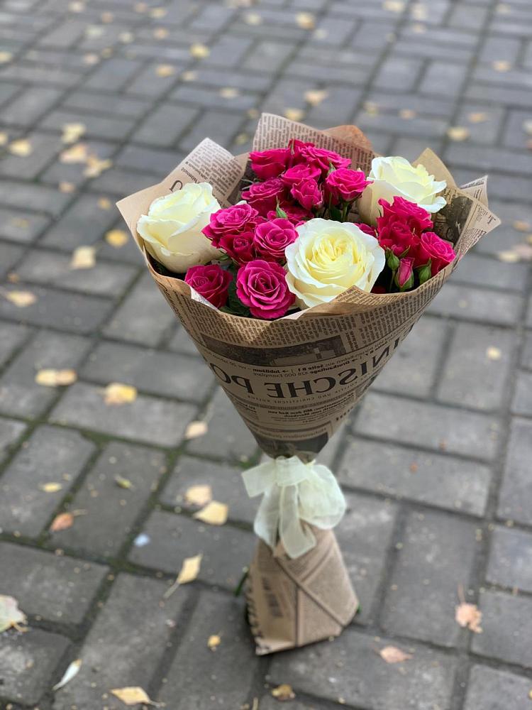 Букет цветов из: Розы в Бичуре