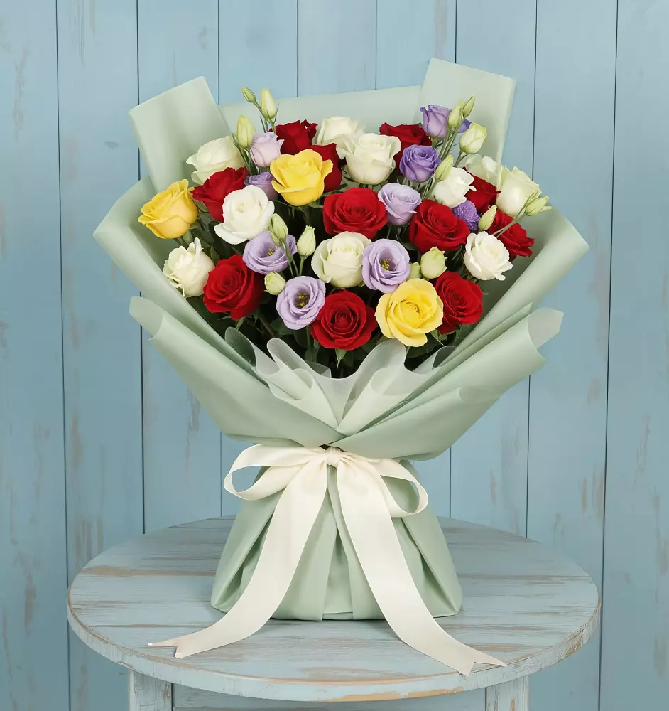 Букет цветов из: Розы в Бичуре