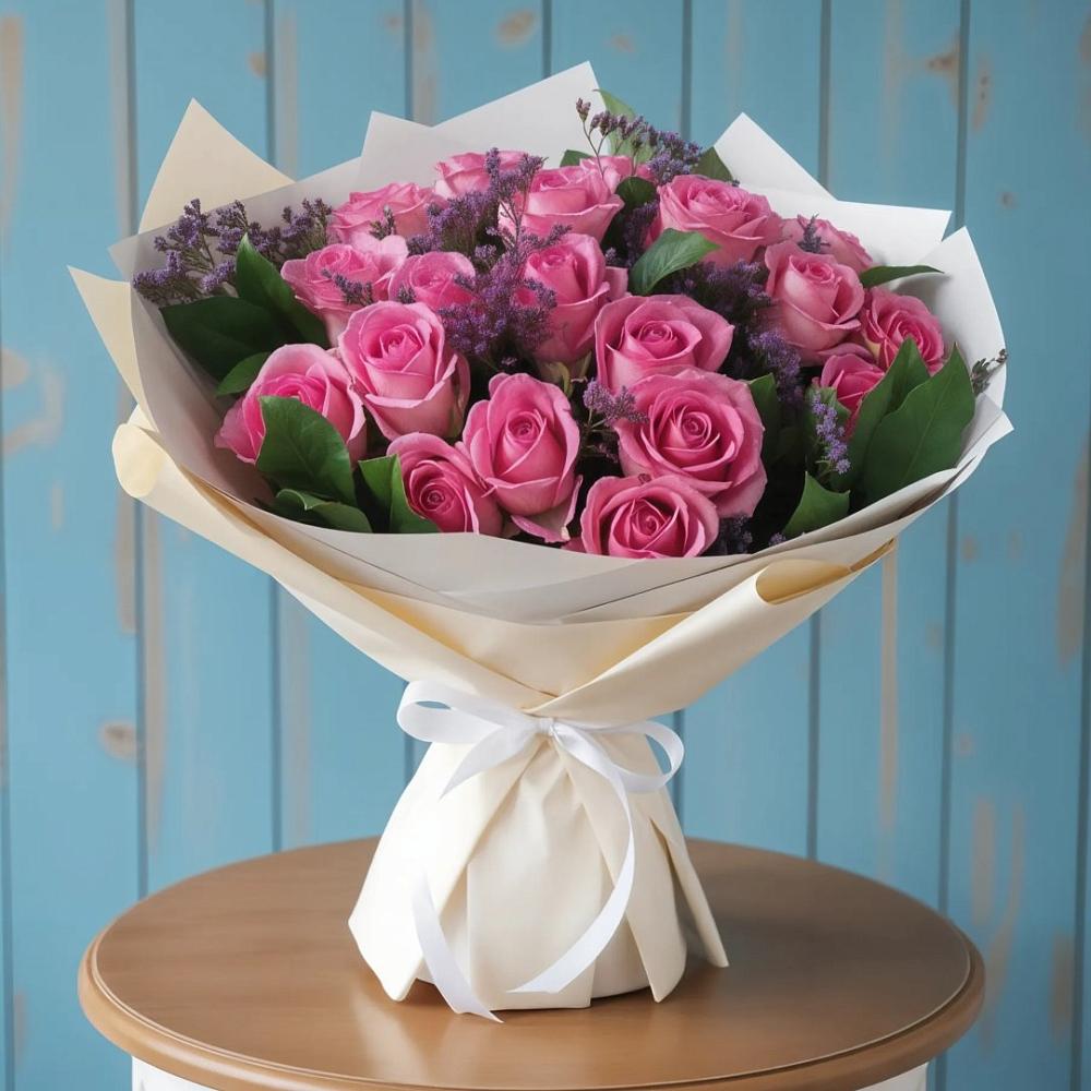 Букет цветов из: Розы в Бичуре